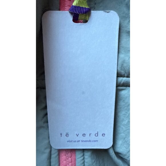 Te Verde Women's 1/4 Zip Fleece Pullover Sweatshirt Green Size XL New with Tag - Picture 3 of 3